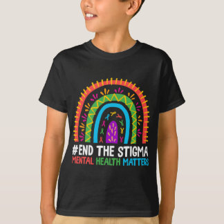 Camiseta Terminar con el Estigma Problema de Salud Mental C