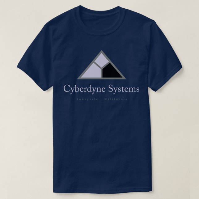 Camiseta Terminator Cyberdyne Systems (Diseño del anverso)