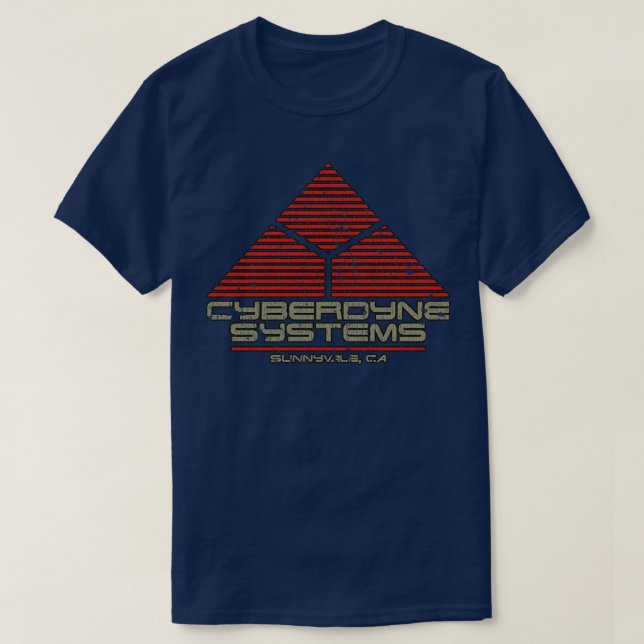Camiseta Terminator Cyberdyne Systems 2029 (Diseño del anverso)