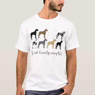 Camiseta ¿Termine a la familia?