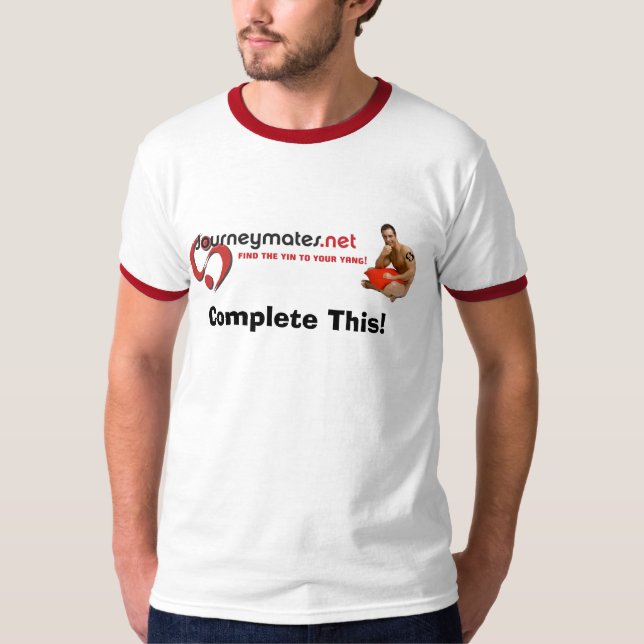 Camiseta ¡Termine esto! (Anverso)