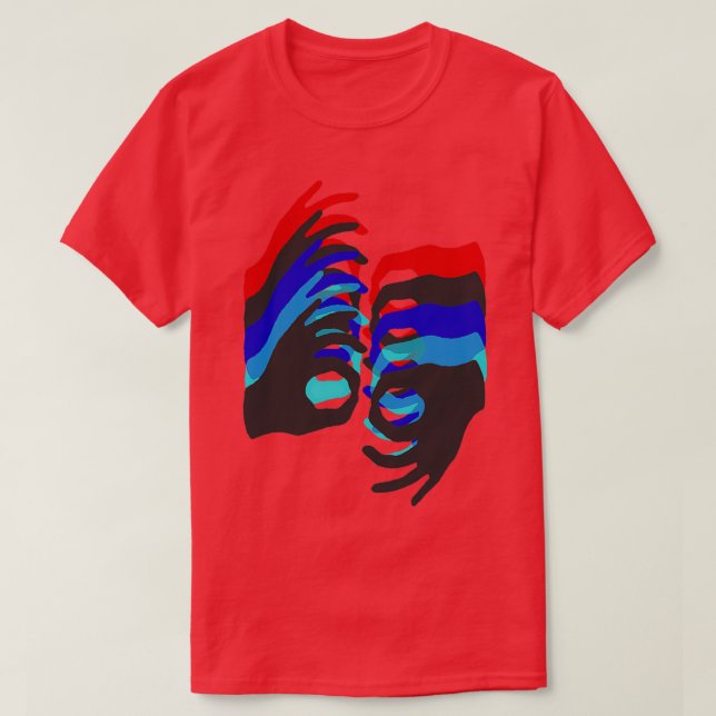 Camiseta Término de lenguaje de señas ASL del intérprete (Diseño del anverso)