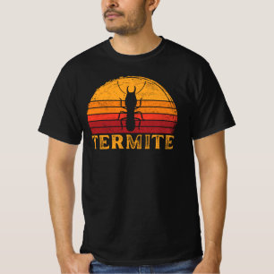 Camiseta Termite Vintage Retro Sunset Silhouette