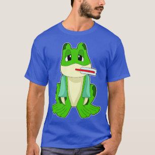 Camiseta Termómetro de fiebre de la rana