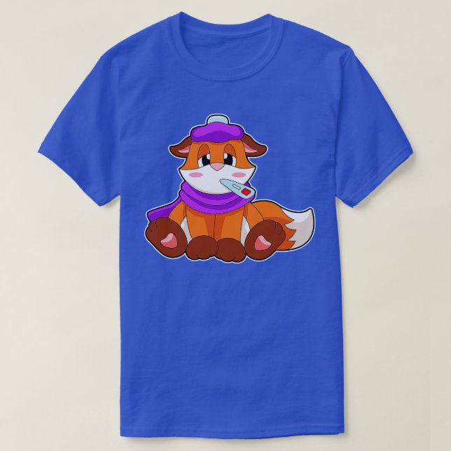 Camiseta Termómetro de Fiebre Fox (Diseño del anverso)