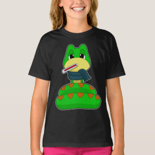 Camiseta Termómetro de la fiebre de las serpientes