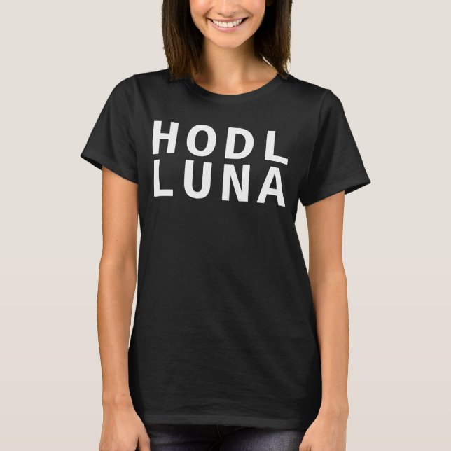Camiseta Terra Hodl Luna Crypto Blockchain Cryptocurrency B (Anverso)