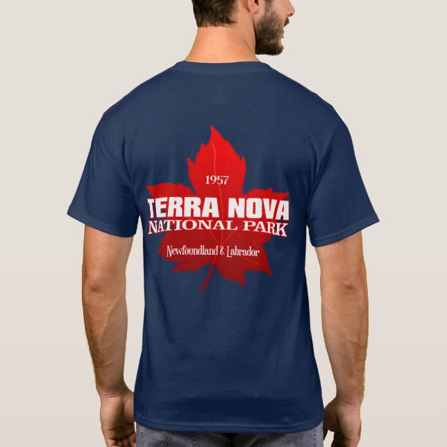 Camiseta Terra Nova NP (hoja de arce) (Reverso)