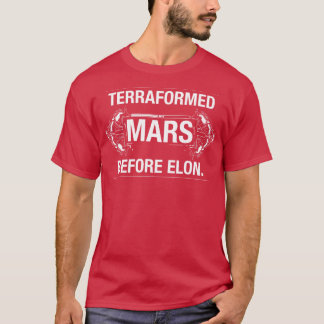 Camiseta Terraform Mars Before Elon Funny Board Game