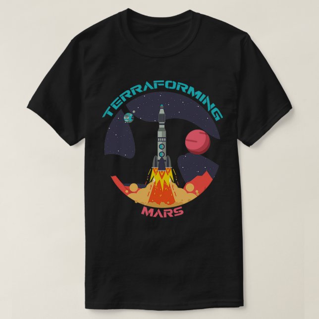 Camiseta Terraformation Mars Classic TShirt (Diseño del anverso)