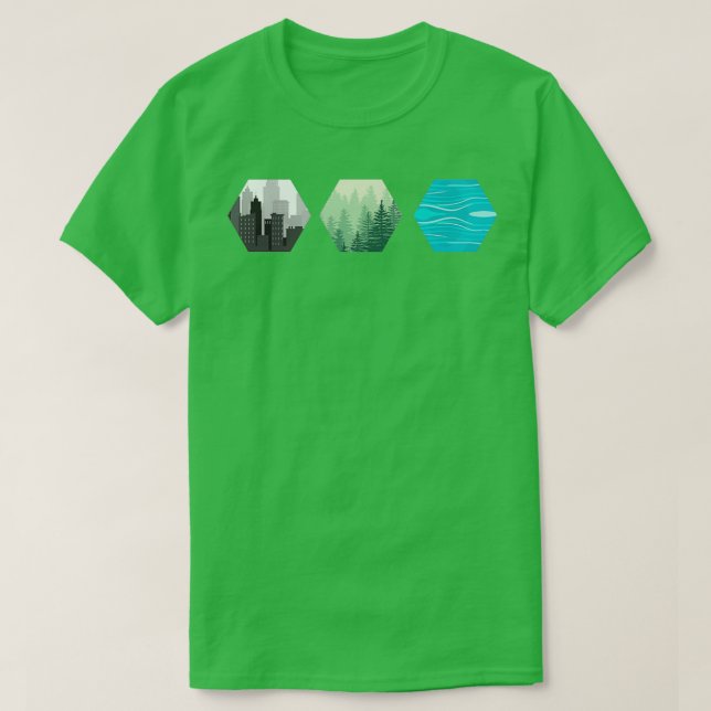 Camiseta Terraformation Mars Resource Tiles Board Game Grap (Diseño del anverso)