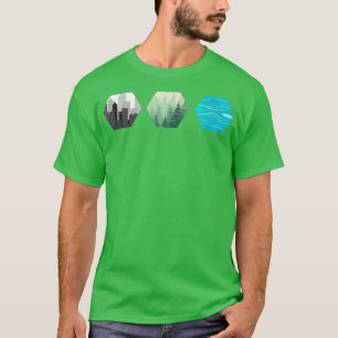Camiseta Terraformation Mars Resource Tiles Board Game Grap