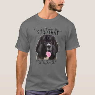 Camiseta Terranova Hola, Mi Nombre Es Parar Eso Es Gracioso