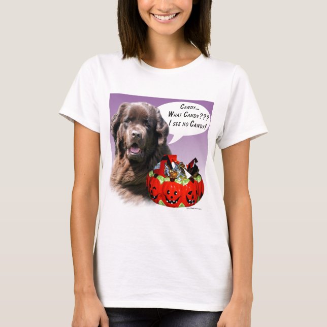 Camiseta Terranova (marrón) Halloween Candy (Anverso)
