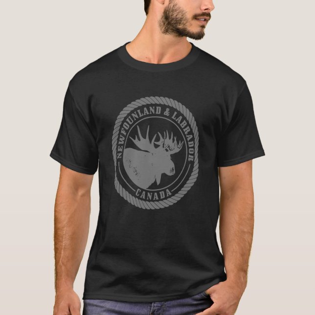 Camiseta Terranova y Labrador Canadá: Naturaleza de la cose (Anverso)
