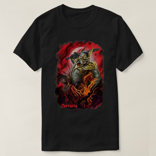 Camiseta Terraria Blood Moon (Diseño del anverso)