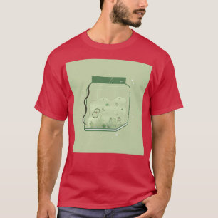 Camiseta Terrario de aguacate verde