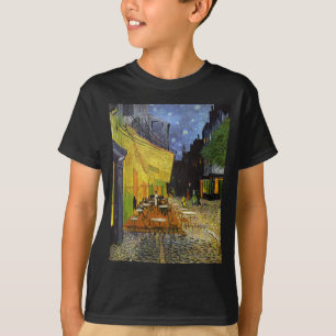 Camiseta Terraza cafetería en Night Van Gogh