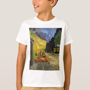 Camiseta Terraza cafetería en Night Van Gogh