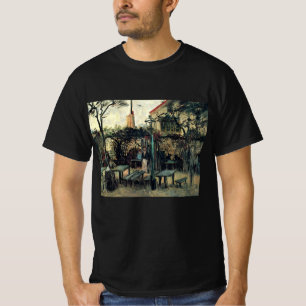 Camiseta Terraza de un café, Montmartre por Vincent van Gog