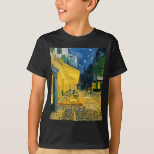 Camiseta Terraza del café de Vincent van Gogh el , Place