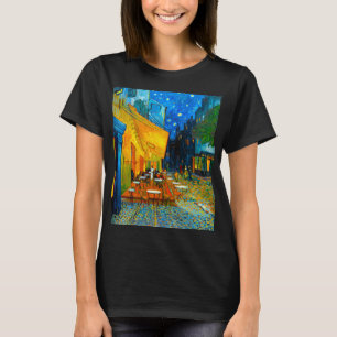 Camiseta Terraza Van Gogh Café de noche