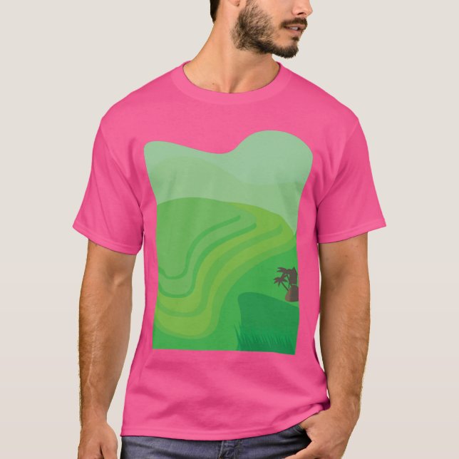 Camiseta Terrazas de arroz (Anverso)