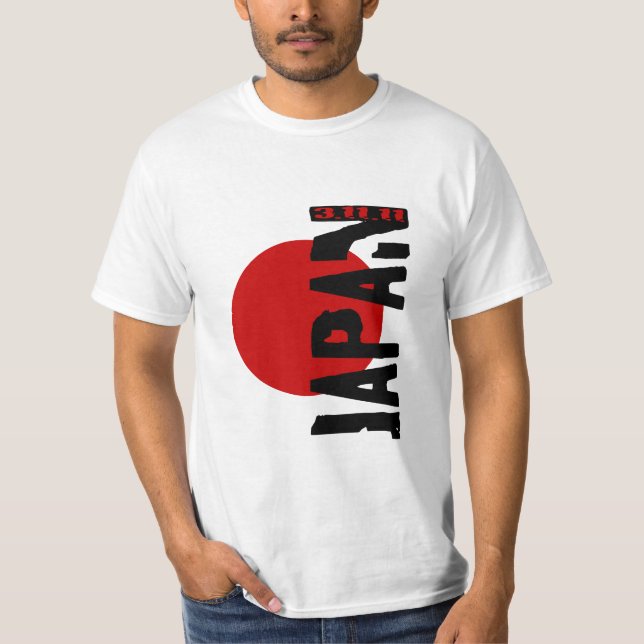 Camiseta Terremoto 3 de Japón 11 11 (Anverso)