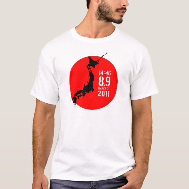 Camiseta Terremoto de Japón (Anverso)