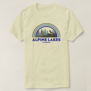 Camiseta Terreno Agreste Lagos Alpinos Washington Ciervo Ar