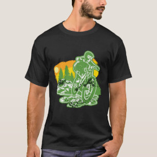 Camiseta Terreno de bicicleta de montaña Ciclismo de montañ