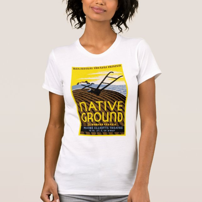 Camiseta Terreno nativo (Anverso)