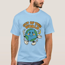 Camiseta terrestre “Fuera de este mundo”