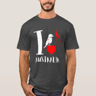 Camiseta Terrestrialree Kingfisher Ave frita Australiana