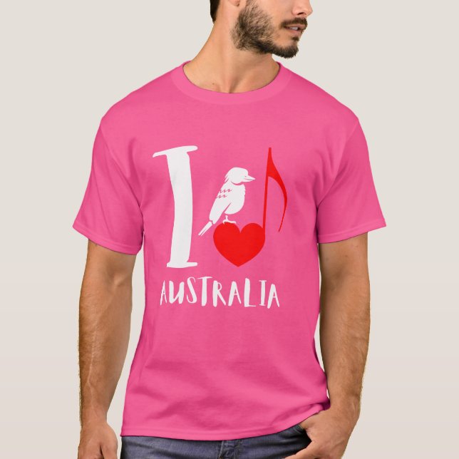 Camiseta Terrestrialree Kingfisher Ave frita Australiana (Anverso)