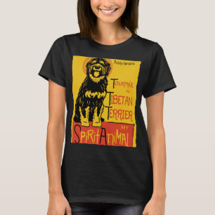 Camiseta Terrible perro tibetano lindo