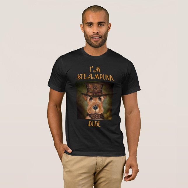 CAMISETA TERRIER AIREDALE (Anverso completo)