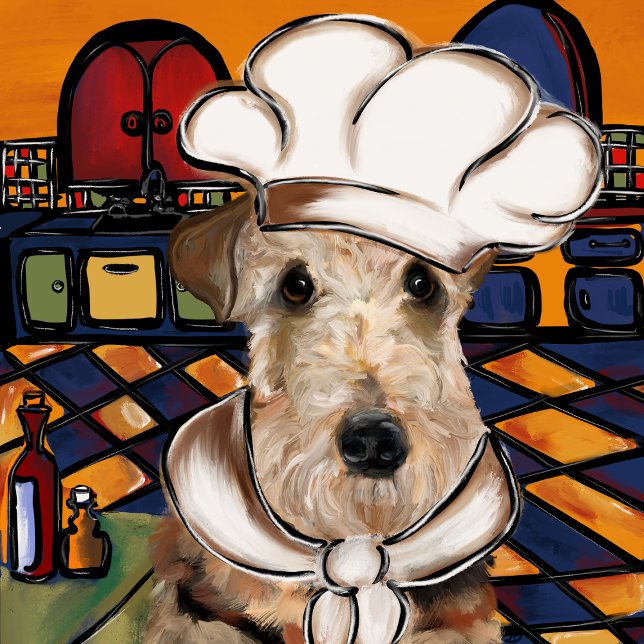 CAMISETA TERRIER AIREDALE        (Subido por el creador)