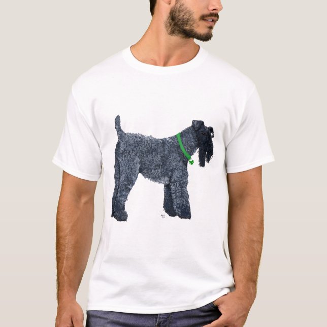 Camiseta Terrier Azul de Kerry (Anverso)