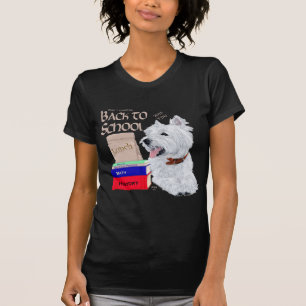 Camiseta Terrier Blanco de las Tierras Altas del Oeste de R