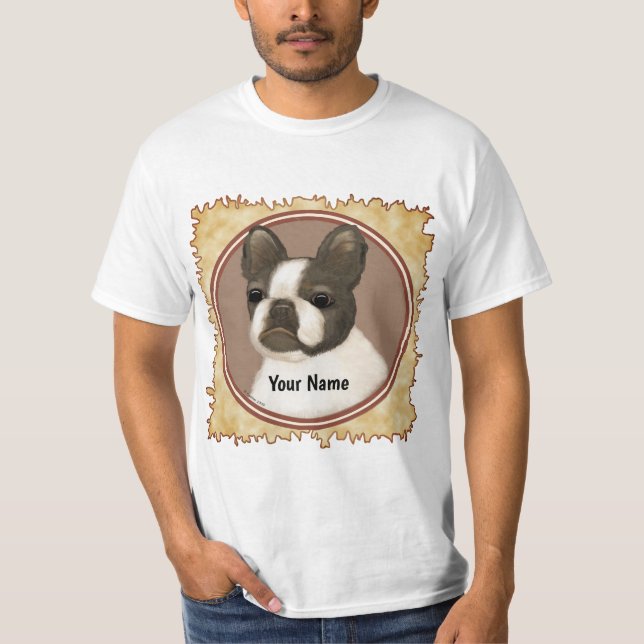 Camiseta Terrier de Boston  (Anverso)