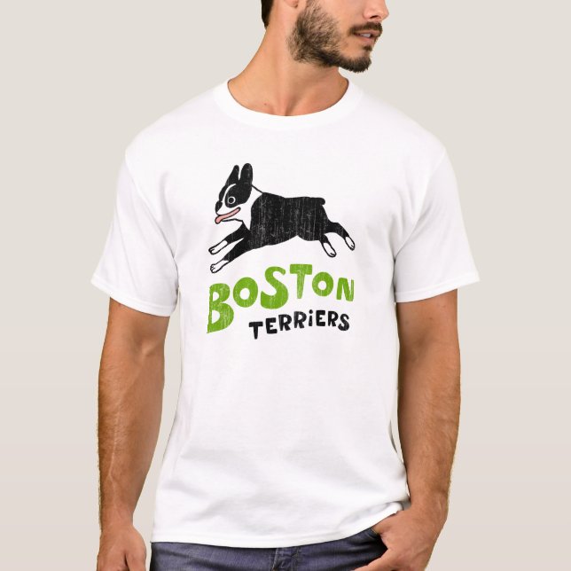 Camiseta Terrier de Boston (Anverso)