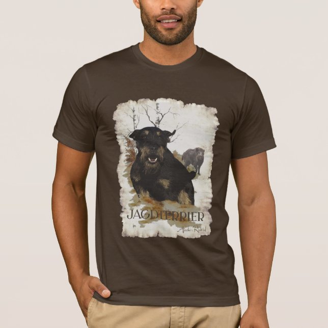 Camiseta Terrier de caza (Anverso)