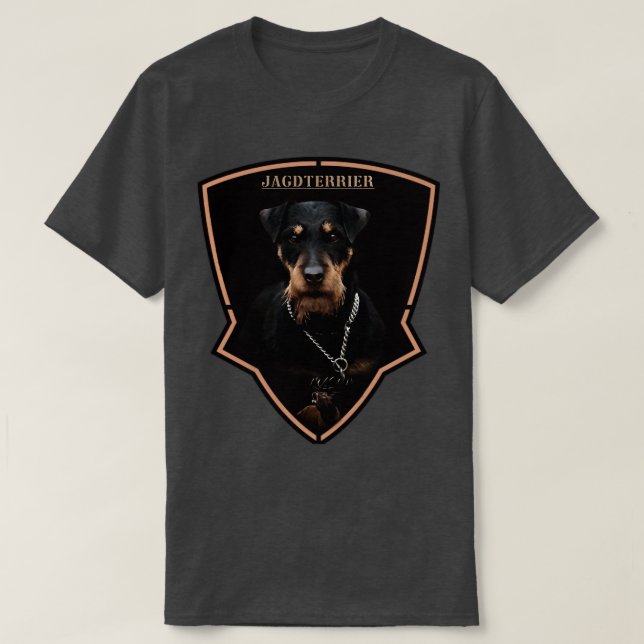 Camiseta Terrier de caza alemán 11 (Diseño del anverso)