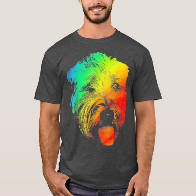 CAMISETA TERRIER DE TRIGO RECUBIERTO SUAVE (Anverso)