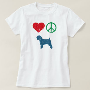 Camiseta Terrier de trigo suavemente revestido