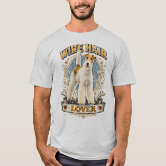 Camiseta Terrier de zorro de alambre
