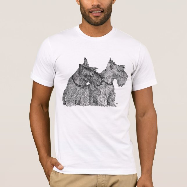Camiseta Terrier escocés (Anverso)