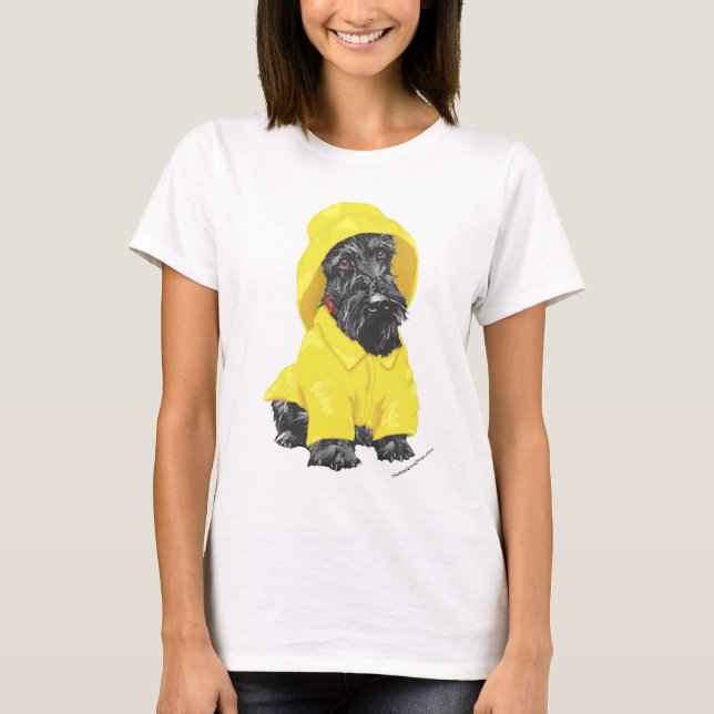 Camiseta Terrier Escocés April Showers (Anverso)