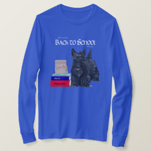 Camiseta Terrier Escocés De Vuelta a la Escuela